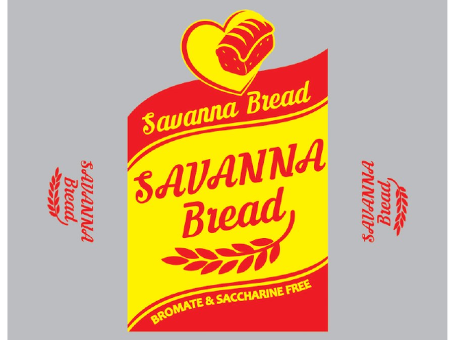 Savanna Bread custom printed bag design