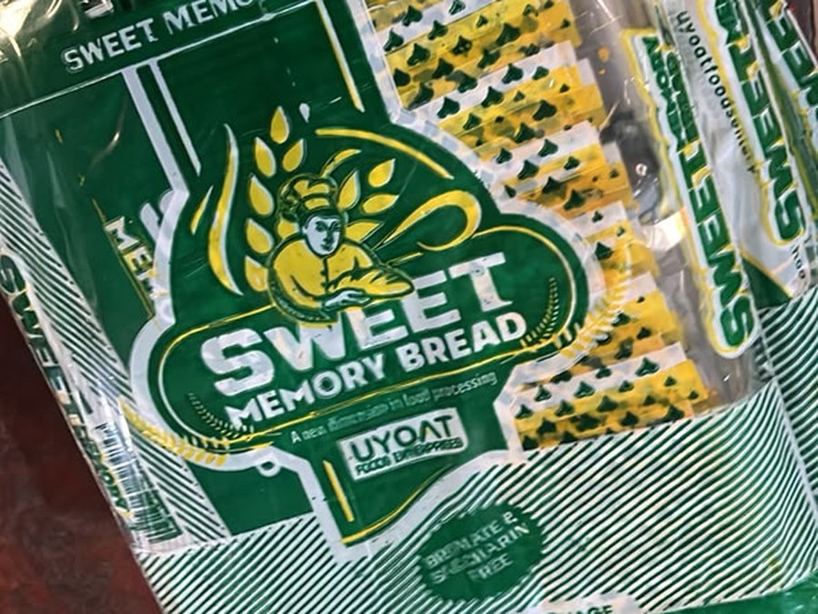 Sweet Memory bread bag packaging